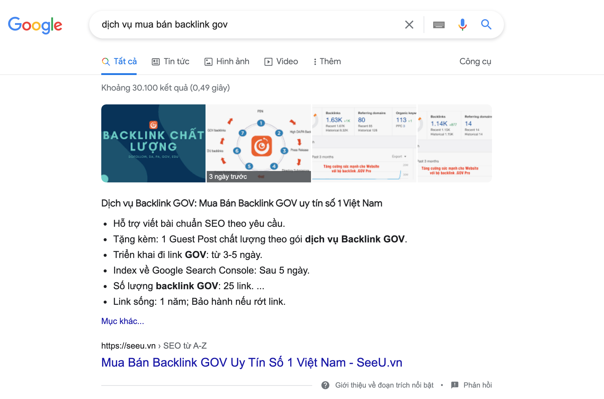 Dịch vụ Backlink GOV: Mua Bán Backlink GOV uy tín số 1 Việt Nam 15 Dịch vụ backlink GOV số 1 tại SeeU