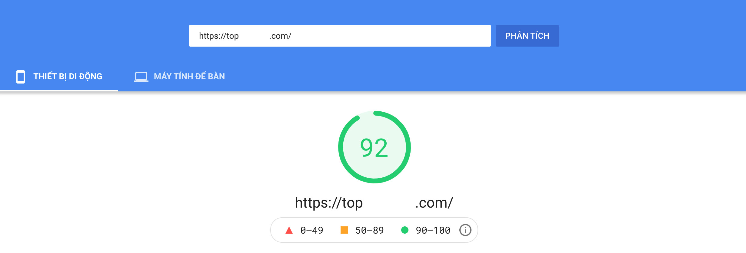 Dịch vụ Content | Dịch vụ Entity | Dịch vụ Backlink 1 Dịch vụ tối ưu tốc độ website (Google PageSpeed Insights) của SeeU.vn cam kết 100% đạt kết quả tốt từ 90 ~ 100.