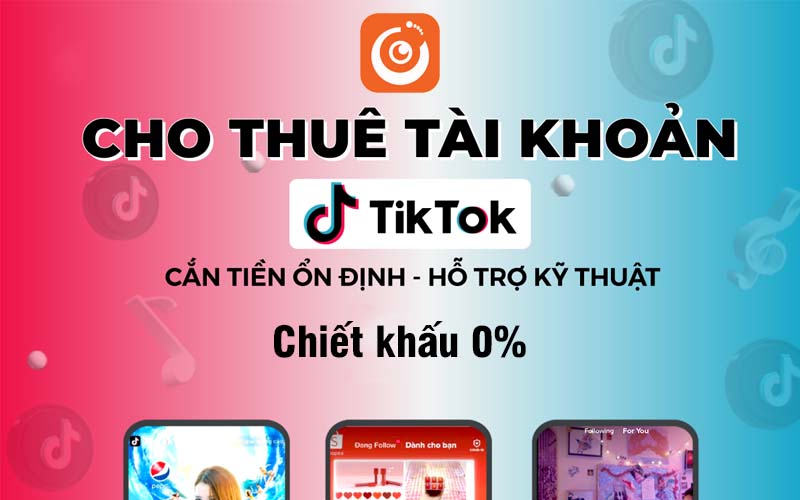 Cho thuê tài khoản quảng cáo TikTok Agency chiết khấu 0%. Ảnh: Seeu Solutions Agency
