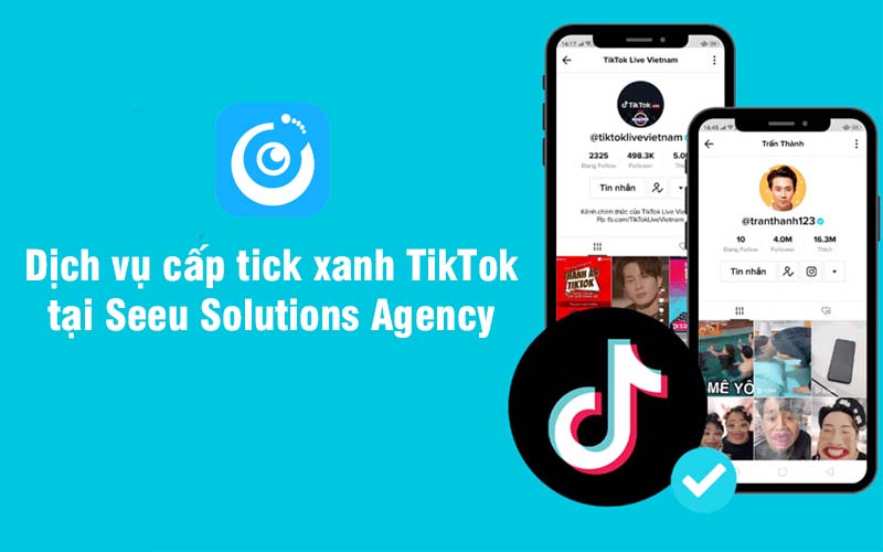 #1 Dịch vụ cấp tích xanh TikTok tại cổng Agency 1 Dịch vụ cấp tích xanh TikTok tại cổng Agency. Ảnh: Seeu Solutions Agency