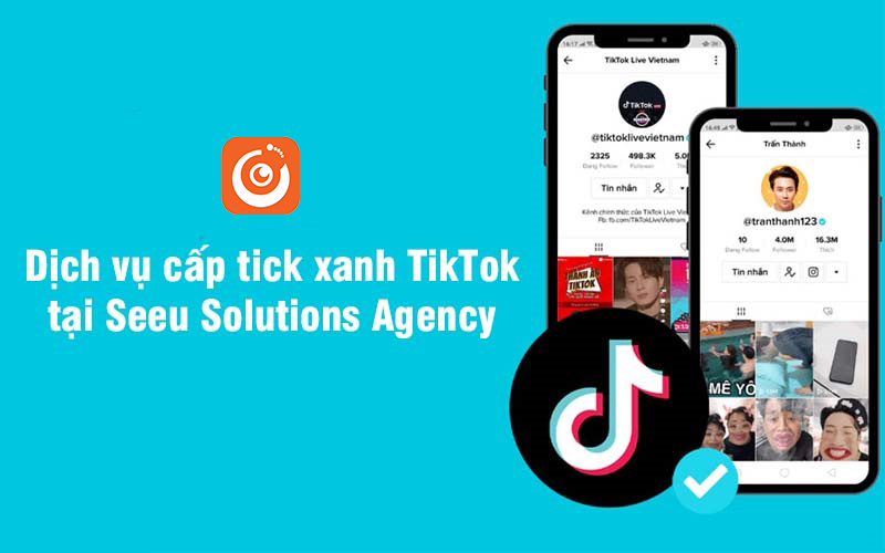 Seeu Solutions Agency cung cấp dịch vụ cấp tích xanh TikTok uy tín