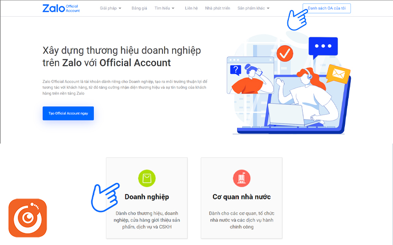 Zalo OA là gì? Tìm hiểu về tính năng và cách tạo Zalo OA cho doanh nghiệp 4 cách đăng ký Zalo OA