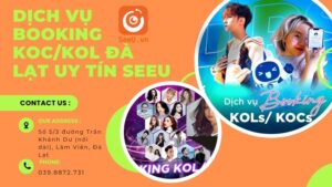 dịch vụ booking KOC/KOL Đà Lạt