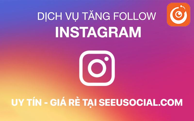 dịch vụ tăng follow Instagram tại Seeu