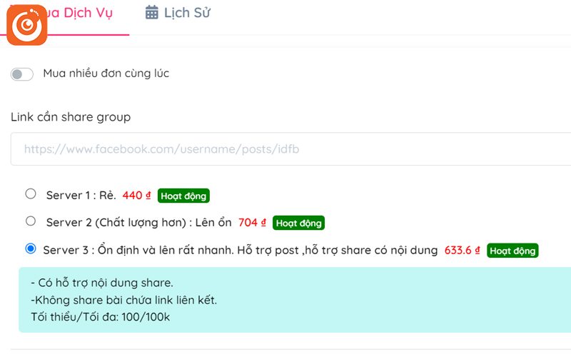 #1 Dịch vụ share livestream group facebook tự động, không spam 2 dịch vụ share livestream group Facebook tại SEEU