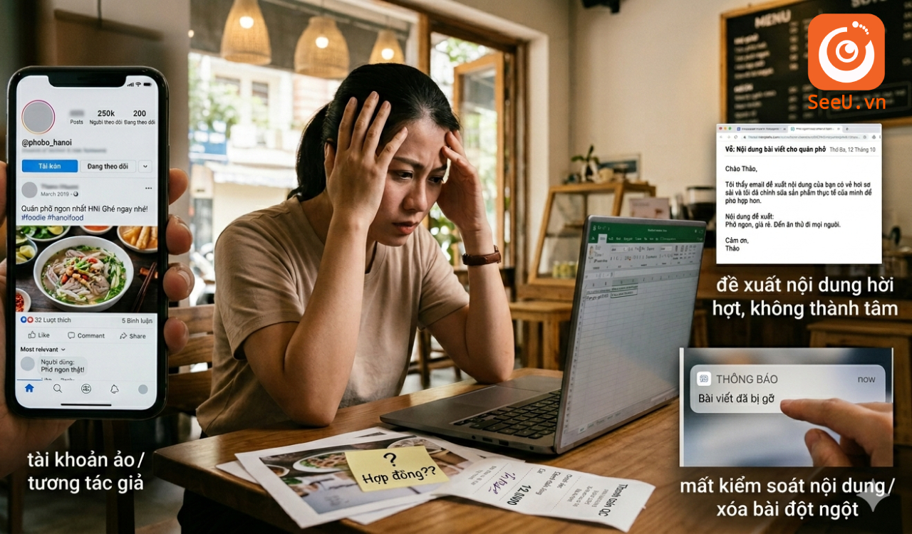 dịch vụ booking KOC/KOL mảng F&B tại Đà Lạt