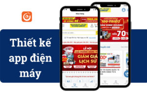 thiết kế App Điện máy