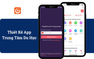 thiết kế App Du học