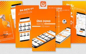 thiết kế App Gọi thợ trực tuyến