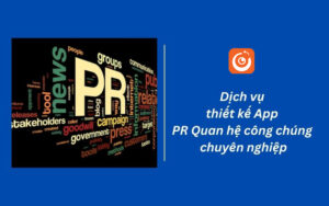 thiết kế App PR Quan hệ công chúng