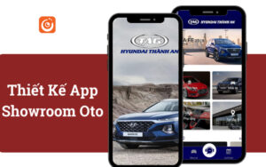 thiết kế App Showroom ô tô