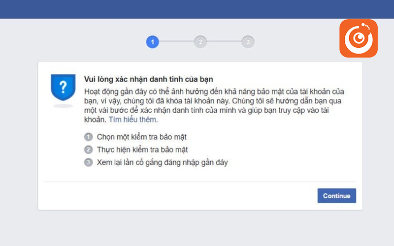 Lỗi không check in được fanpage và cách xử lý 4 Xác minh tài khoản facebook
